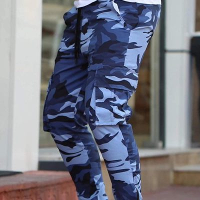 Blue Camo Pants