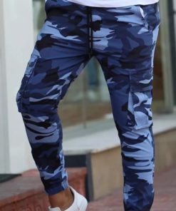 Blue Camo Pants