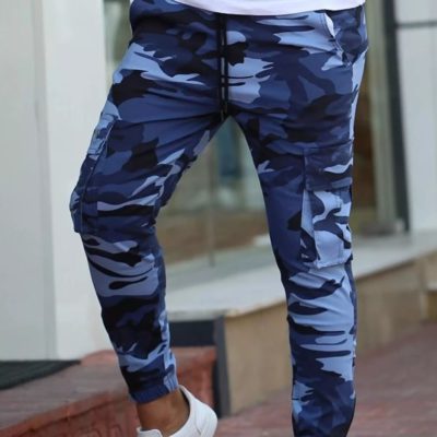 Blue Camo Pants