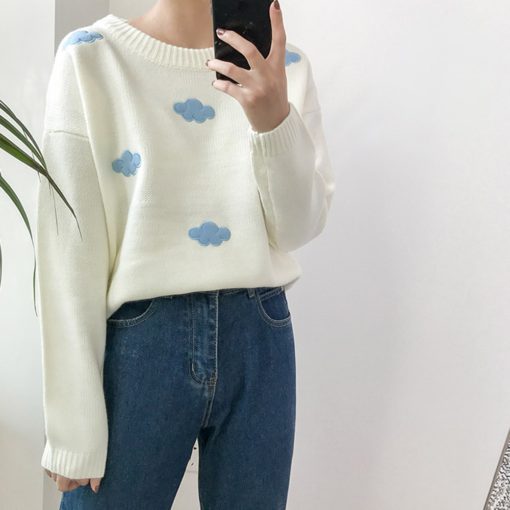 Kapua Kapua, Kapua Kapua, Unisex Knitted Cloud Sweater