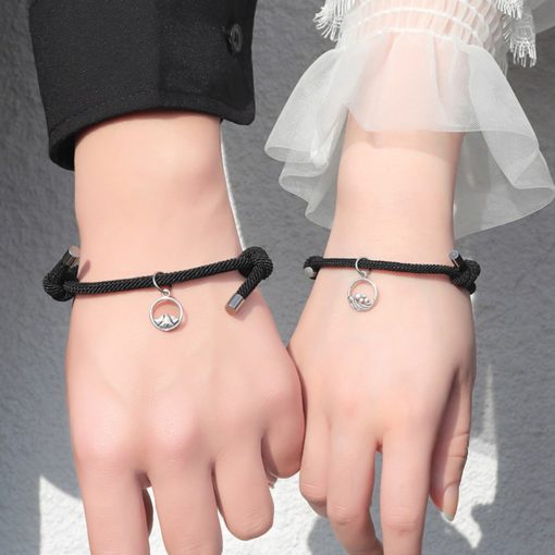 Couple Bracelet,Love Couple,Matching Magnetic Love Couple Bracelet