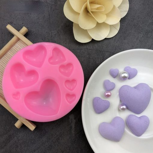 Silicone Heart, Silicone Heart Molds, Molds for Baking