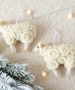 Sheep Ornament,Felt Sheep,Felt Sheep Ornament