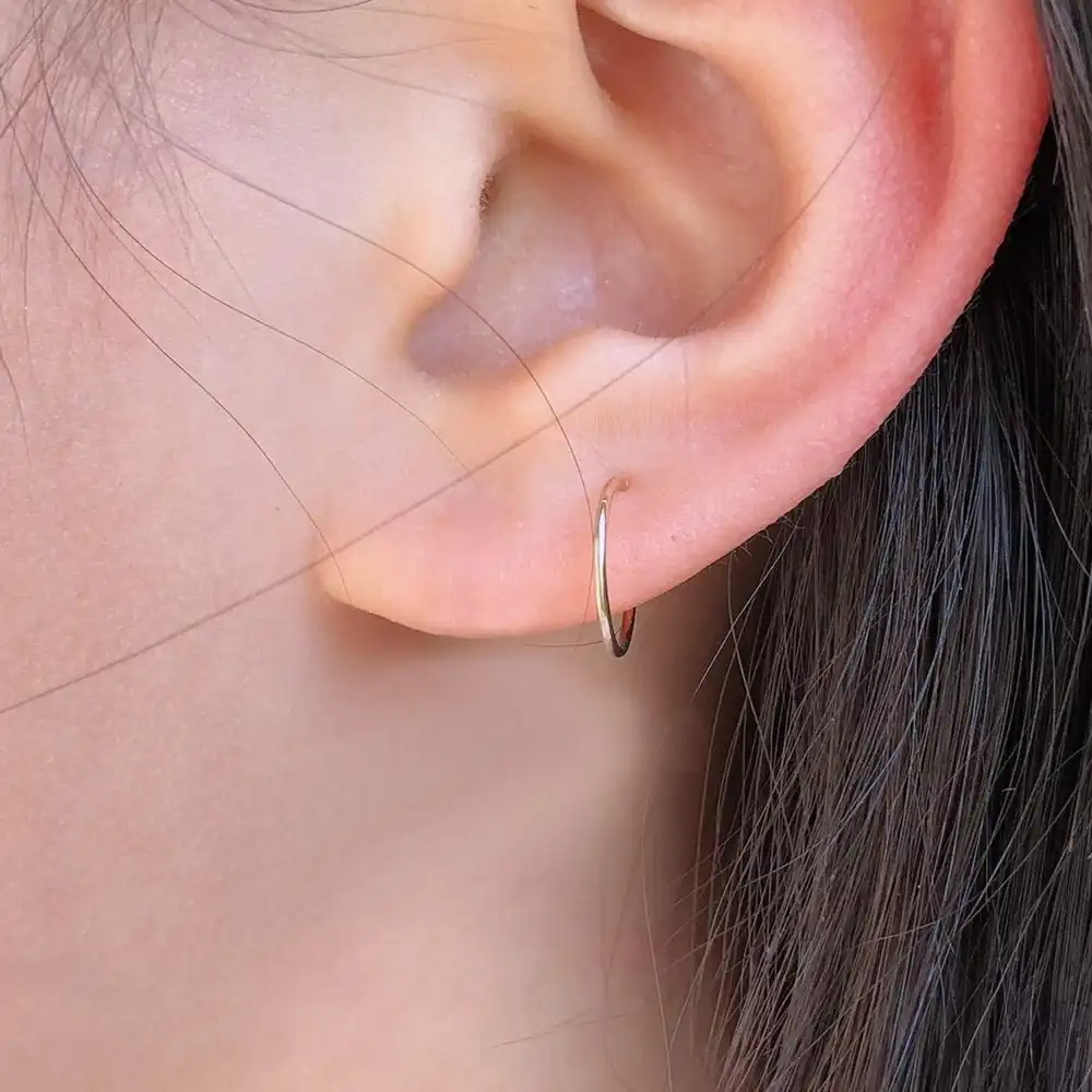 Thin Nose Hoop Ring,Thin Nose Hoop