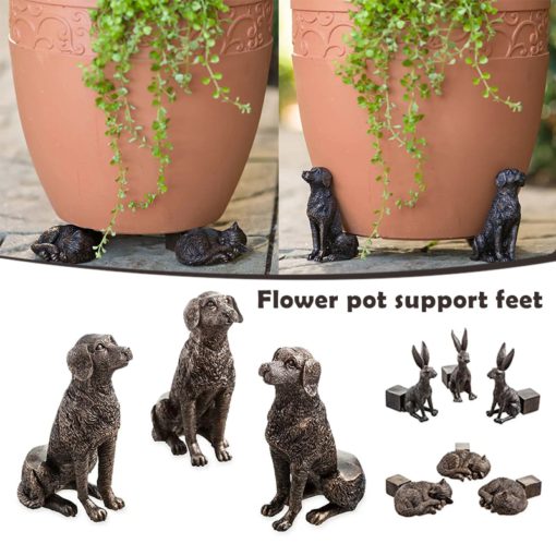 Animal Flower Pot, Flower Pot Feet, Pot Feet