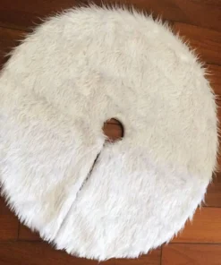Faux Fur Christmas Tree Skirt,Fur Christmas Tree Skirt,Christmas Tree Skirt