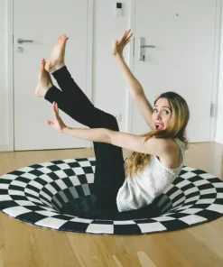 Optical Illusion Rug