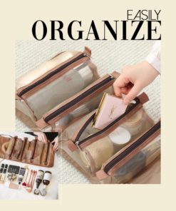Makeup Storage Case,4-in-1 Detachable Makeup Storage Case