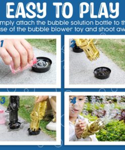 Fun Bubble,Bubble Gun,Mega Fun Bubble Gun