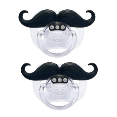 Mustache Pacifier