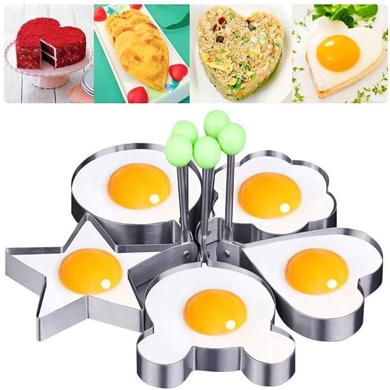 Stainless Steel Fried Egg Molds Best Price 2022 MOLOOCO