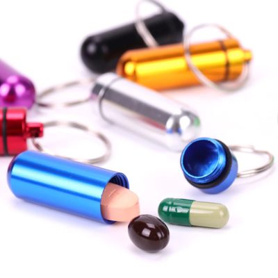 Keychain Pill Holder