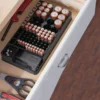 Battery Storage Organizer with Tester,Battery Storage Organizer