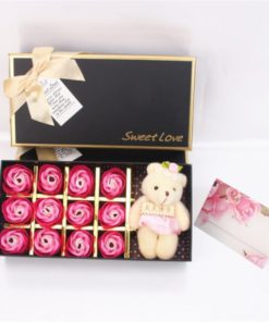 Rose Soap,Soap Bear,Rose Soap Bear
