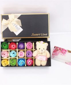 Rose Soap,Soap Bear,Rose Soap Bear