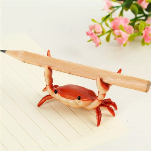 Porte-stylo crabe