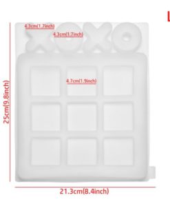 Tic Tac,Tic Tac Toe,Tic Tac Toe Silicone Mold