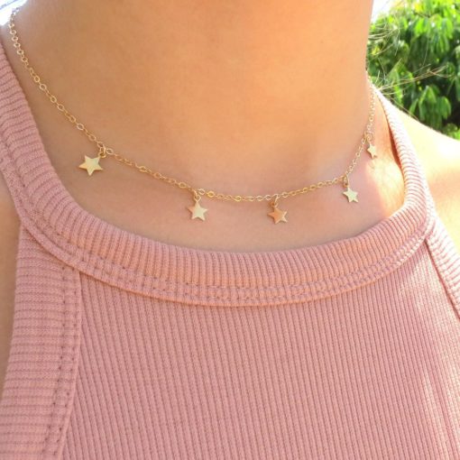 Dainty Star Necklace, Star Necklace