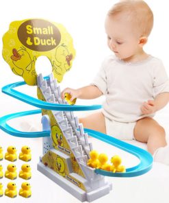 Duck Climbing Stairs,Electric Music Duck Climbing Stairs Toy