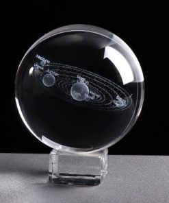 Engraved Solar System Sphere