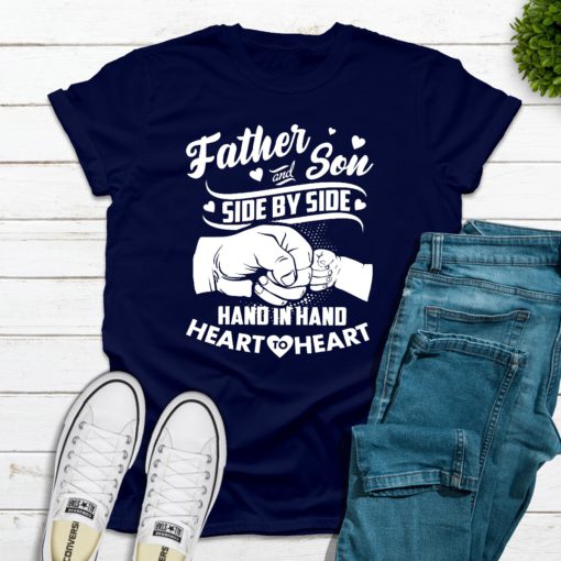 Kaos Ayah dan Anak, ayah dan anak