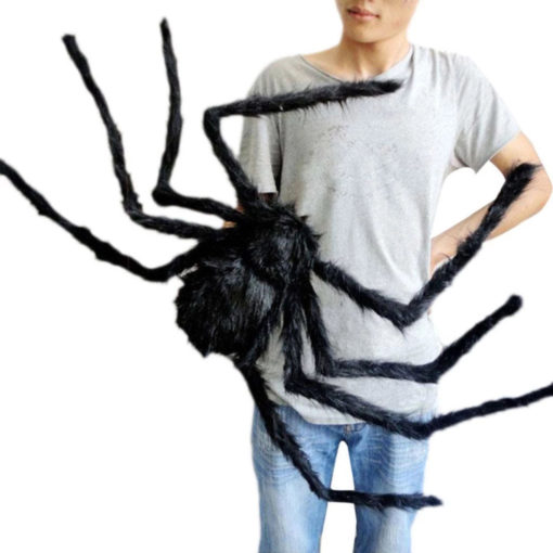 Dekoracja gigantycznego pająka na Halloween, gigantycznego pająka na Halloween, ozdoba na Halloween!