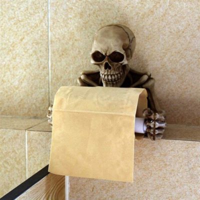 Skeleton Toilet Paper Holder,Skeleton Toilet