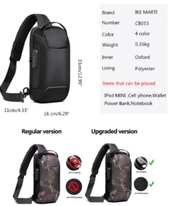 Anti-Theft Sling Bag,sling Bag