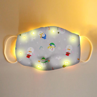 Glowing Christmas,LED Glowing,Christmas Mask,LED Glowing Christmas Mask