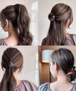 Lazy Bird's Nest Plate Hairpin