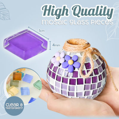 Mosaic Flower Vase,Mosaic Flower