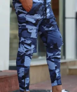 Blue Camo Pants