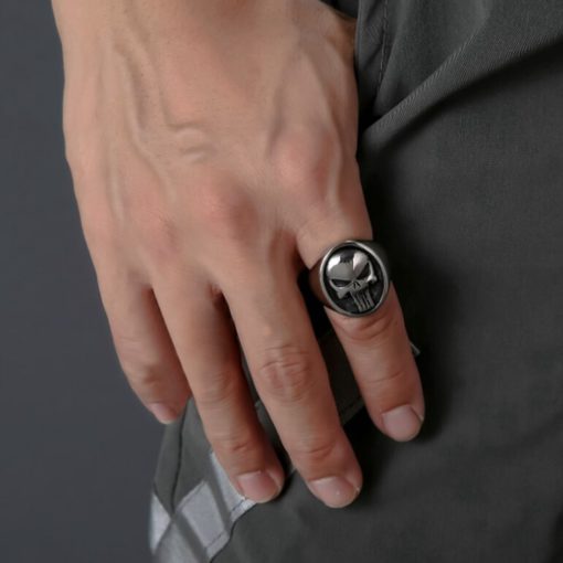 Pečatný prsteň lebky, pečatný prsteň