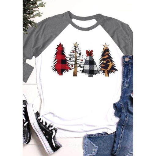 Trees Shirt, Merry Christmas Trees