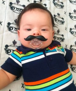 Mustache Pacifier
