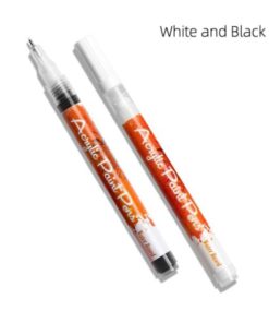 Felt Pen,Ultra Thin Curve Manicure Felt Pen