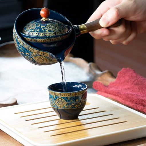 صانع الشاي ، صانع شاي بورسلين 360 درجة