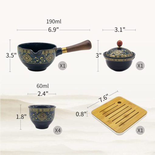 ເຄື່ອງເຮັດຊາ, 360 ອົງສາ Porcelain Tea Maker