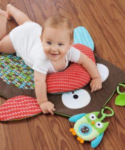 Soft Foldable Baby Owl Play Mat Cover