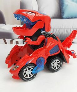Transforming Dinosaur Car