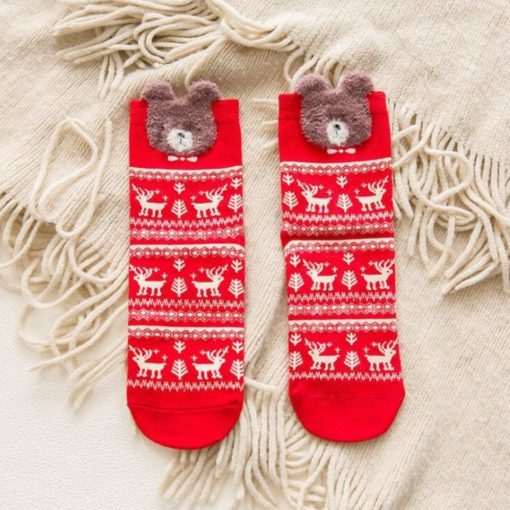 馴鹿襪，聖誕襪