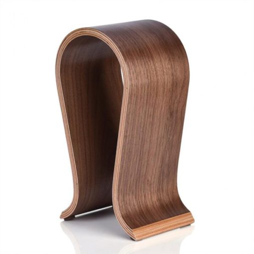 Дървена стойка за слушалки