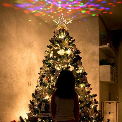 Projektor Tree Topper, živý LED