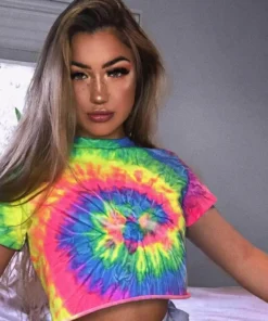 Tie Dye Crop Top