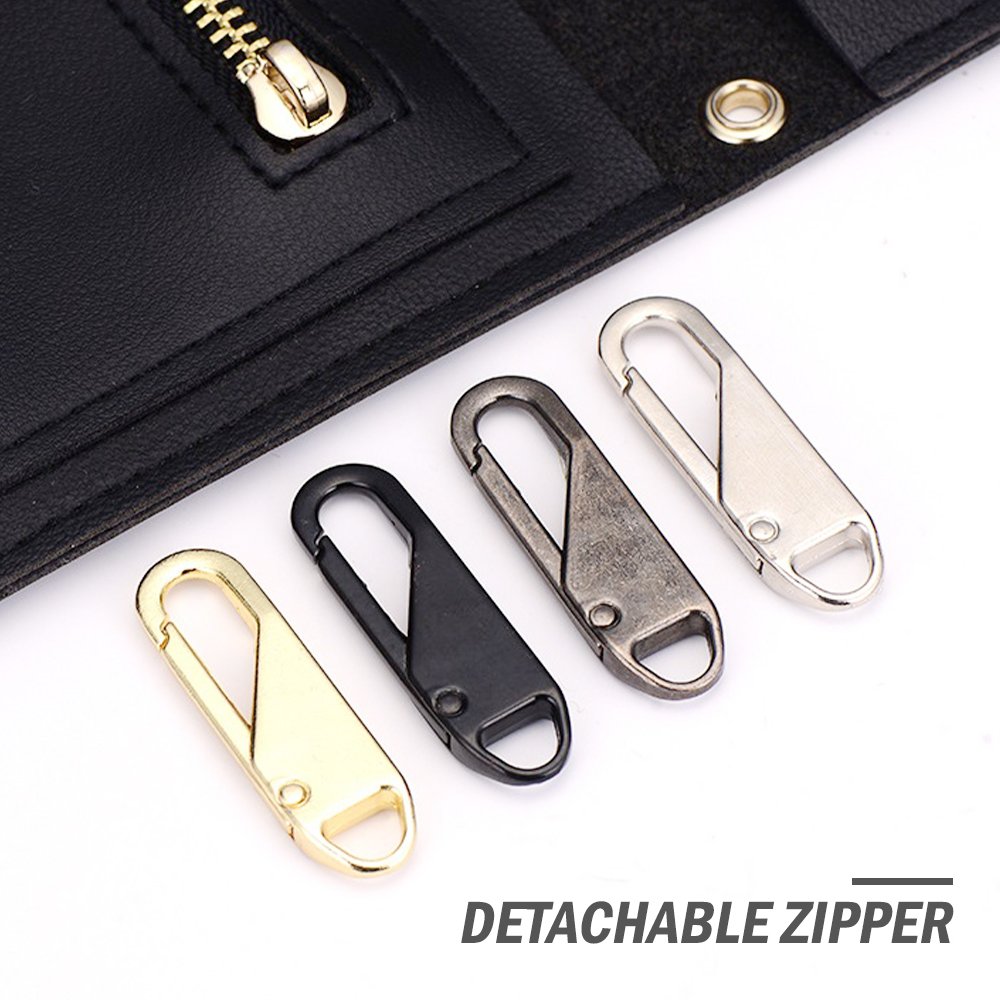 18pcs Zipper Slider Replacement Kit Zipper Repair Kit for Jackets Bags  Coats 