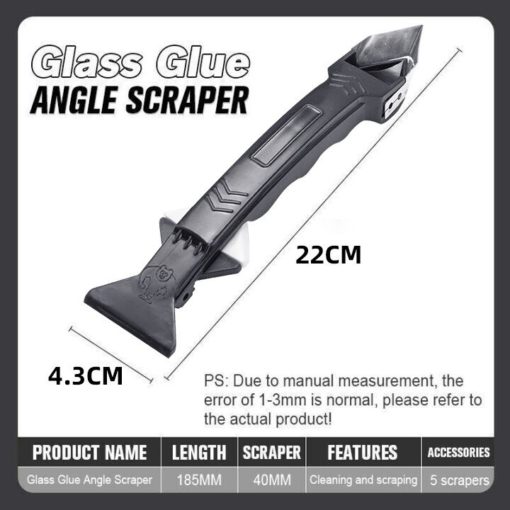 Glass Glue Angle Scraper, Angle Scraper