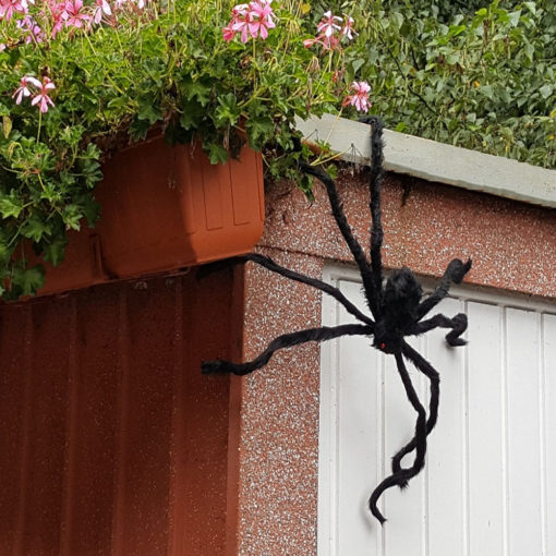 Гигантски паяк за Хелоуин, гигантски паяк за Хелоуин, декорация за паяк за Хелоуин