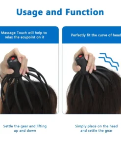 Octopus Head Massager,Electric Octopus,Octopus Head,Head Massager,Electric Octopus Head Massager