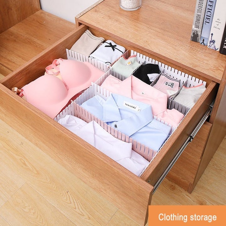 Free Combination Adjustable Drawer Organizer Best 2022 MOLOOCO