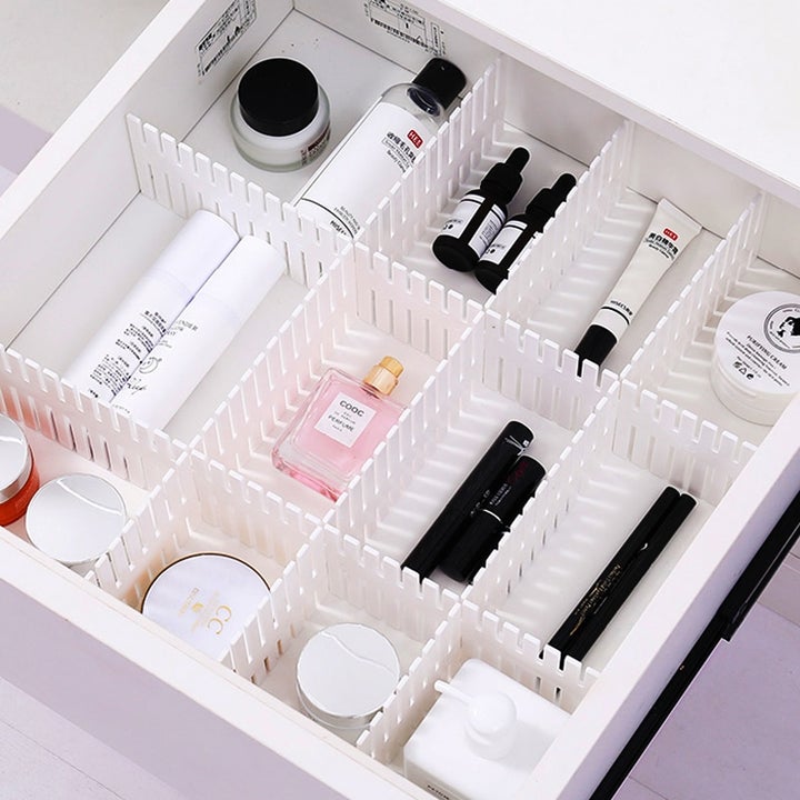 Free Combination Adjustable Drawer Organizer Best 2022 MOLOOCO